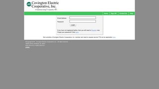 Covington Electric Cooperative - Login
