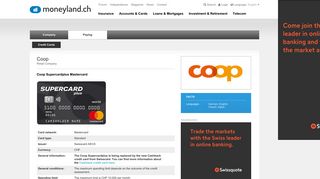 Coop Supercardplus Mastercard - moneyland.ch