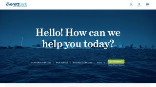 Everett Bank: Homepage
