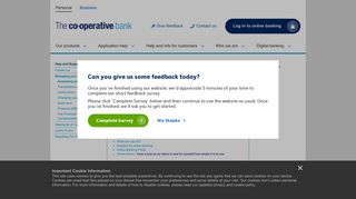 The Co-operative Bank | Accessing your business account