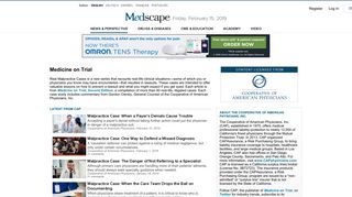 Cooperative of American Physicians - Medscape
