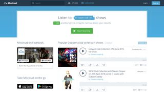 Coopers club collection shows | Mixcloud