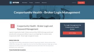 Cooportunity Health - Broker Login Management - Team Password ...