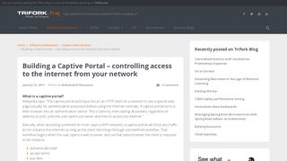 Building a Captive Portal – controlling access to the internet from ...