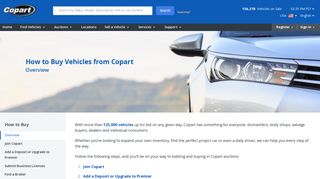 Auto Auction - Buying Made Easy - Copart USA