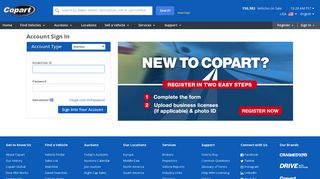 Sign In - Member - Copart USA - Leader in Online Salvage ...