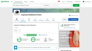 Copeman Healthcare Centre Reviews | Glassdoor.ca