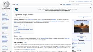 Copleston High School - Wikipedia
