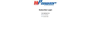 COPS Login - MPower ME