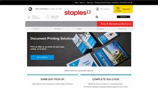 Staples Print & Marketing Services | Submit Print Orders Online ...