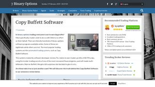 • Copy Buffett Software Review - Can This Software Work At All? •