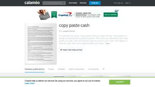 Calaméo - copy paste cash