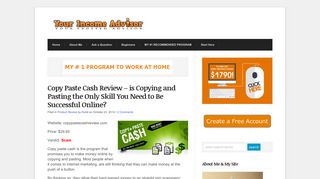 Copy Paste Cash Review – is Copying and Pasting the Only Skill You ...