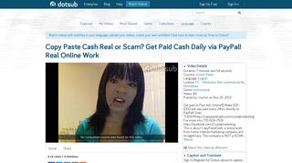 Copy Paste Cash Real or Scam? Get Paid Cash Daily via PayPal ...