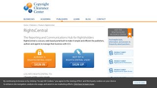 RightsCentral - Copyright Clearance Center