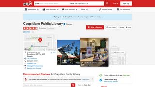 Coquitlam Public Library - Libraries - 575 Poirier Street, Coquitlam, BC ...