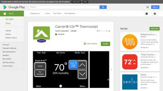 Carrier® Côr™ Thermostat - Apps on Google Play