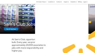 Sam's Club Jobs | Sam's Club Careers - Walmart Careers