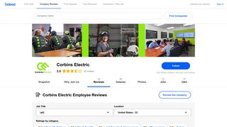 Working at Corbins Electric: Employee Reviews | Indeed.com