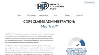 Core Claims Administration | Health Solutions Plus