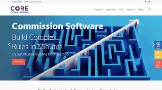 Sales Commission Software // Cost Effective // Core Commissions