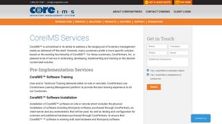 Inventory Management Software Services - CoreIMS™