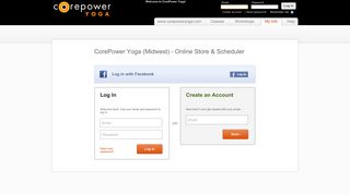 CorePower Yoga (Midwest) Online