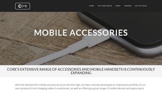 Mobile accessories | The Core Group