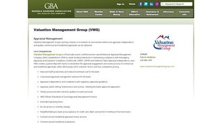 Valuation Management Group - Georgia Bankers Association