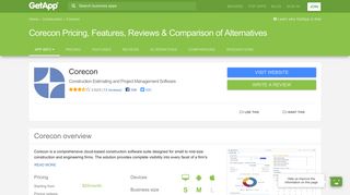 Corecon Pricing, Features, Reviews & Comparison of Alternatives ...