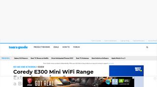 Coredy E300 Mini WiFi Range Extender – Full Review and Benchmarks