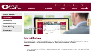 Business Internet Banking | Business Online Banking | CoreFirst