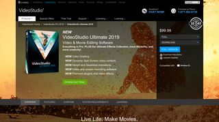 Movie Editing Software by Corel - VideoStudio Ultimate 2018