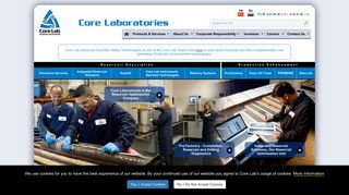Core Laboratories: The Reservoir Optimization Company