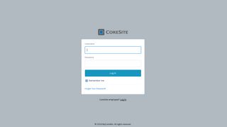 Login | My CoreSite - the CoreSite Customer Portal.