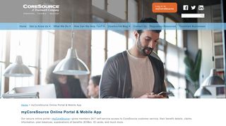 myCoreSource Online Portal & Mobile App | CoreSource