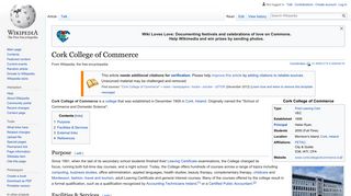 Cork College of Commerce - Wikipedia