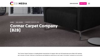 Cormar Carpet Company - B2B Trade Portal | CSI Media