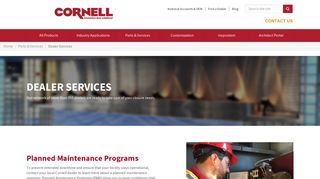 Dealer Services - Cornell Rolling Steel Doors