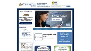 Cornerstone Bank NJ