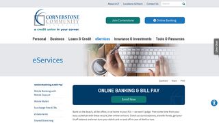 Online Banking & Bill Pay | Cornerstone Community Financial ...