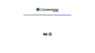 Cornerstone Bank Online Banking