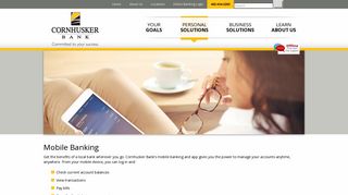 Mobile Banking Lincoln NE | Cornhusker Bank