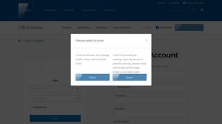 Login - Life Sciences United States Consumer Site | Corning