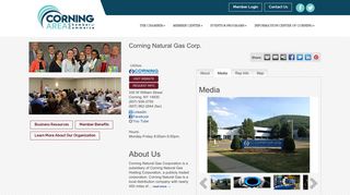Corning Natural Gas Corp. | Utilities - Corning Area Chamber of ...