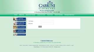 Corp Login - Cabrini Eldercare