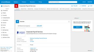 Corporate Payroll Services | Crunchbase