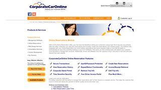 Limousine Software - Online Reservations - Credit Card Processing ...