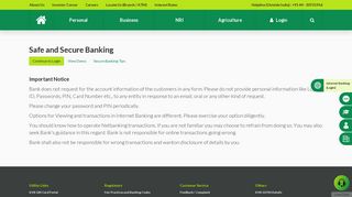 Safe Online Banking - Login Internet Banking | KVB - Karur Vysya Bank