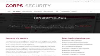 Colleagues - Corps Security